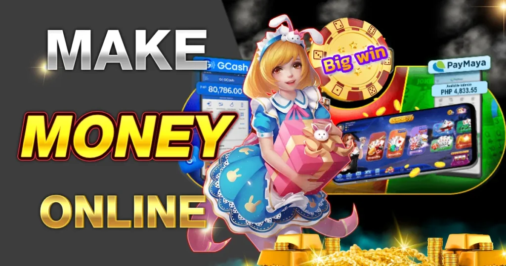 how to make money online games legit gcash